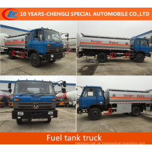 Caminhão de tanque do combustível de Dongfeng 4X2 Caminhão de tanque do combustível de 2axles